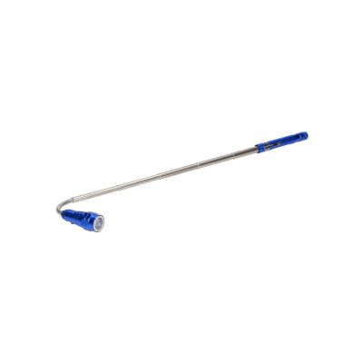 Latarka teleskopowa 17-57 cm, 3 LED, 4 x LR44, wyginana głowica, magnes WL-9 ORNO (WL-9)