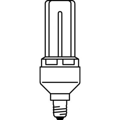 Świetlówka kompaktowa DULUX STAR 5W 2700K 827 220-240V E14 FS1 OSRAM LEDVANCE (4008321063175)