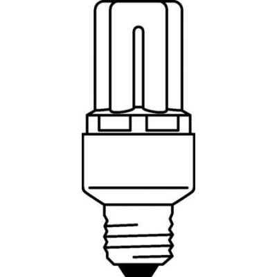 Świetlówka kompaktowa DULUX STAR 8W 2700K E7 8W/827 220-240V  FS1 OSRAM LEDVANCE (4008321063205)