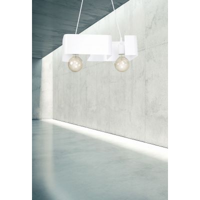 Emibig lampa wisząca KOMA 2 WHITE E27 60W MAX 631/2 (631/2)