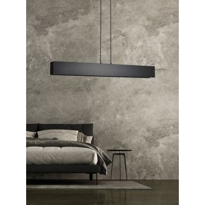 Emibig lampa wisząca GENTOR 4 BLACK E-27 60W MAX 672/4 (672/4)