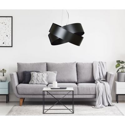 Emibig lampa wisząca VIENO BLACK E-27 60W MAX 512/1 (512/1)