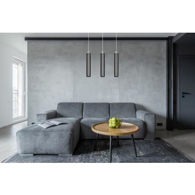 Emibig lampa wisząca LUNA 1 BLACK GU10 30W MAX 956/1 (956/1)