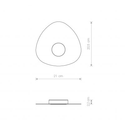 Nowodvorski plafon Organic I GX53 biały 8305 (8305)