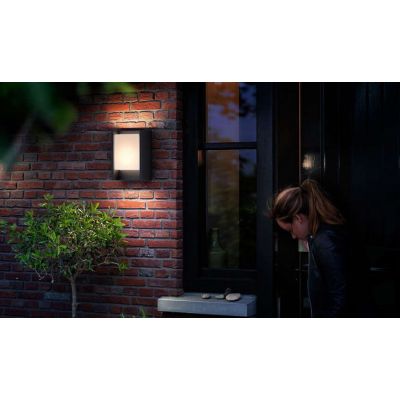Arbour wall lantern anthracite 1x6W 230V  PHILIPS (915005193801)