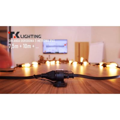 TK Lighting girlanda MODO 12xE27 max 15W 230V (4390)