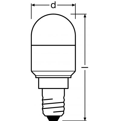 PARATHOM SPECIAL T26 20 2,2W 865 E14 FR LEDVANCE (4052899961302)