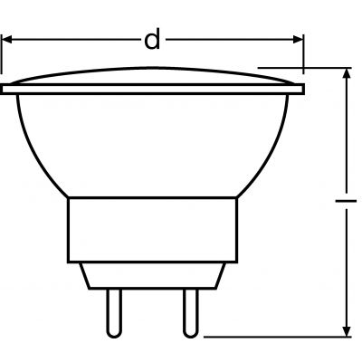 46892 SP 35W 12V GU4 FS1 LEDVANCE (4050300529349)