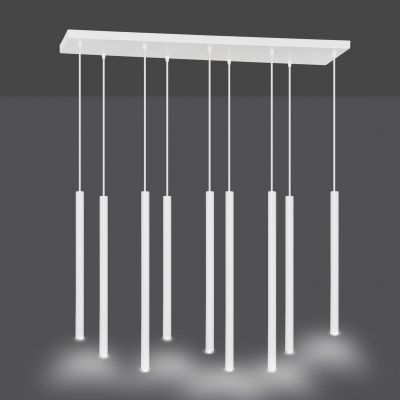 Emibig lampa wisząca Selter 9 9xG9 biała 553/9 (553/9)