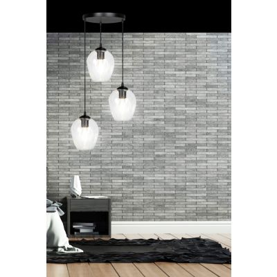 Emibig lampa wisząca Istar 3 3xE27 czarna 679/3PREM (679/3PREM)