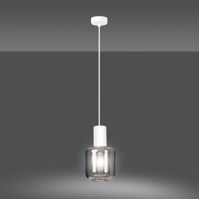 Emibig lampa wisząca Ingvar 1 E14 biała 1015/1 (1015/1)