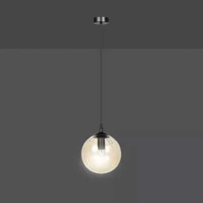 Emibig lampa wisząca Cosmo 1 E14 czarna 713/1 (713/1)