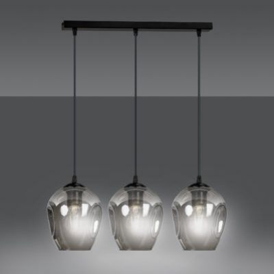 Emibig lampa wisząca Istar 3 3xE27 czarna 680/3 (680/3)