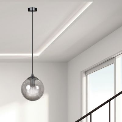 Emibig lampa wisząca Cosmo 1 E14 czarna 712/1 (712/1)