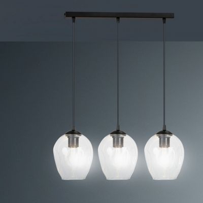 Emibig lampa wisząca Istar 3 3xE27 czarna 679/3 (679/3)