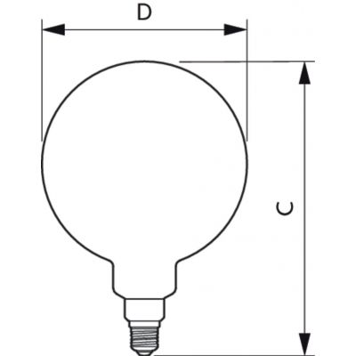 ŻARÓWKA LED GLOBE dekoracyjna 6,5W E27 NW indeks wycofany PHILIPS (929001903101)