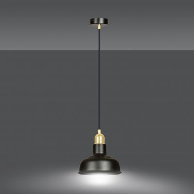 Emibig lampa wisząca IBOR 1 BLACK E27 60W MAX 1042/1 (1042/1)