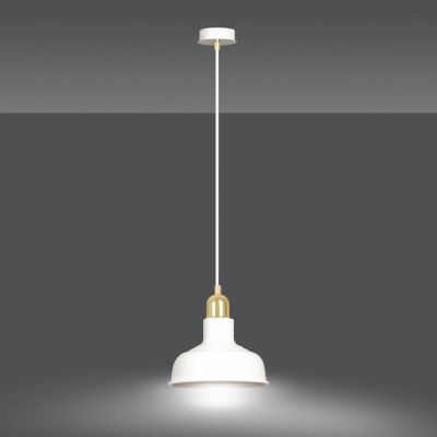 Emibig lampa wisząca IBOR 1 WHITE E27 60W MAX 1043/1 (1043/1)