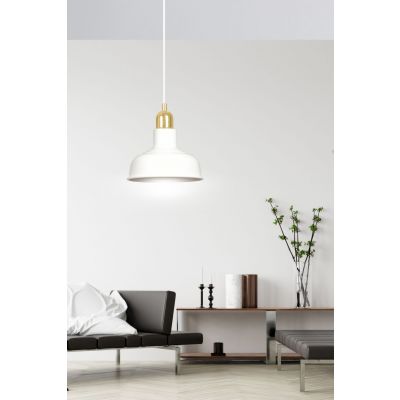 Emibig lampa wisząca IBOR 1 WHITE E27 60W MAX 1043/1 (1043/1)