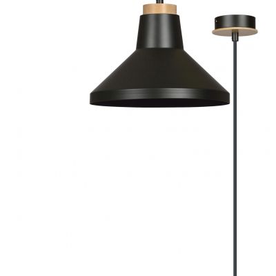 Emibig lampa wisząca PADERN BLACK E27 60W MAX 1040/1 (1040/1)