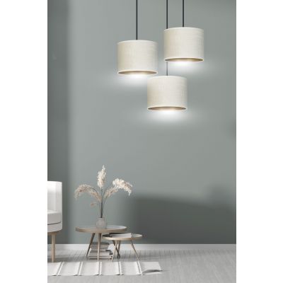 Emibig lampa wisząca HILDE 3 BL PREMIUM WHITE E27 60W MAX 1052/3PREM (1052/3PREM)