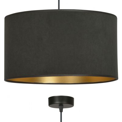 Emibig lampa wisząca HILDE 1 BL BLACK E27 60W MAX 1054/1 (1054/1)