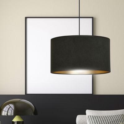 Emibig lampa wisząca HILDE 1 BL BLACK E27 60W MAX 1054/1 (1054/1)