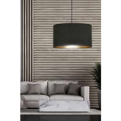 Emibig lampa wisząca HILDE 1 BL BLACK E27 60W MAX 1054/1 (1054/1)