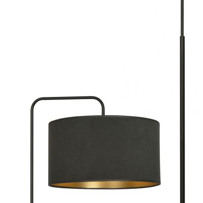 Emibig lampa stojąca HILDE LP1 BL BLACK E27 60W MAX 1054/LP1 (1054/LP1)