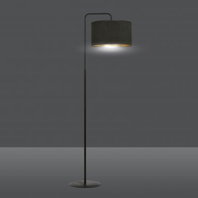 Emibig lampa stojąca HILDE LP1 BL BLACK E27 60W MAX 1054/LP1 (1054/LP1)