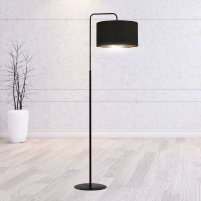 Emibig lampa stojąca HILDE LP1 BL BLACK E27 60W MAX 1054/LP1 (1054/LP1)