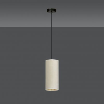 Emibig lampa wisząca Bente 1 E27 czarno/złoto/biała 1059/1 (1059/1)