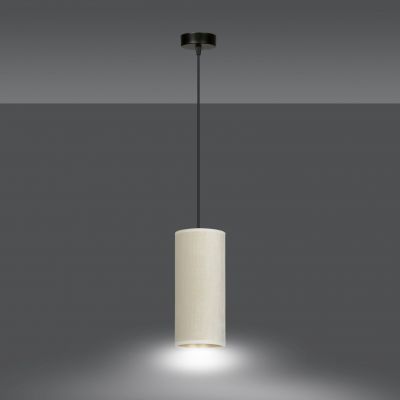 Emibig lampa wisząca Bente 1 E27 czarno/złoto/biała 1059/1 (1059/1)