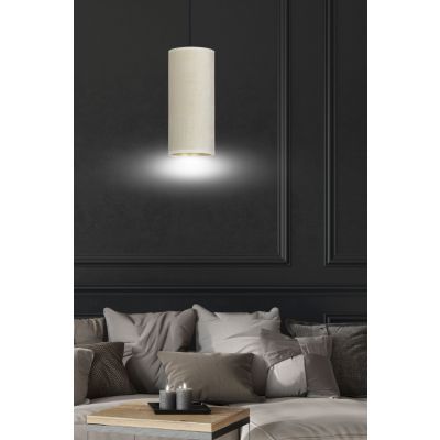 Emibig lampa wisząca Bente 1 E27 czarno/złoto/biała 1059/1 (1059/1)