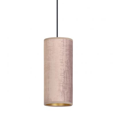 Emibig lampa wisząca Bente 1 E27 różowo/czarny 1061/1 (1061/1)