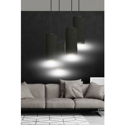 Emibig lampa wisząca Bente 4 Premium 4xE27 czarna 1067/4PREM (1067/4PREM)