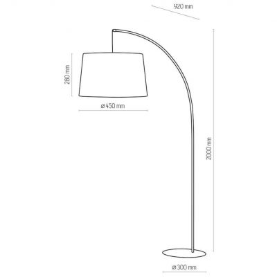 TK-Lighting lampa podłogowa HANG 1xE27, 25W LED (5076)