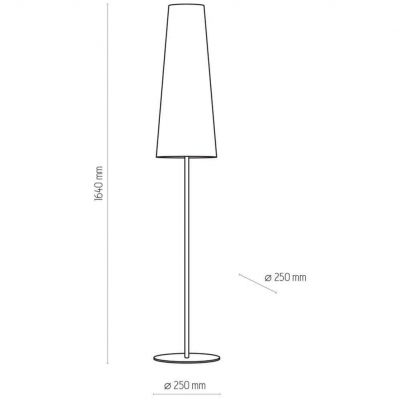 TK-Lighting lampa podłogowa AMBRELA 1xE27 max 60W (5169)