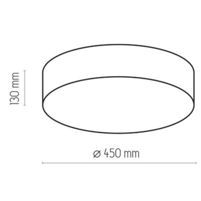 TK-Lighting lampa sufitowa RONDO 4xE27 max 15W (1087)