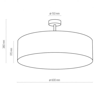 TK-Lighting lampa sufitowa RONDO (2771)