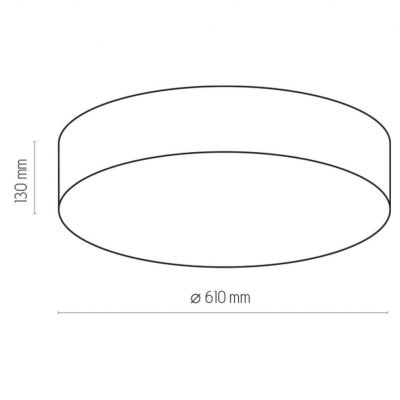 TK-Lighting lampa sufitowa RONDO 4xE27 max 15W (1072)