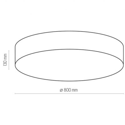 TK-Lighting lampa sufitowa RONDO 6xE27 max 15W (1077)