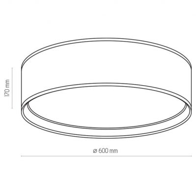 TK-Lighting lampa sufitowa BILBAO 4xE27, 15W LED (3432)