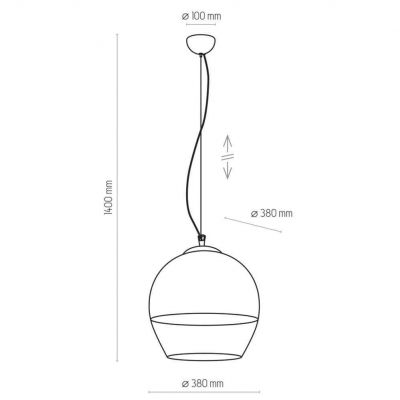 TK-Lighting lampa sufitowa BOULETTE 1xE27,max 60W (3343)