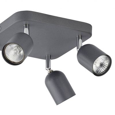 TK-Lighting lampa sufitowa Top 4xGU10 LED max 50W beton (3306)