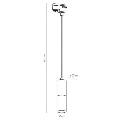 TK-Lighting głowica do szyny TRACER 1xCOB*10W (4402)