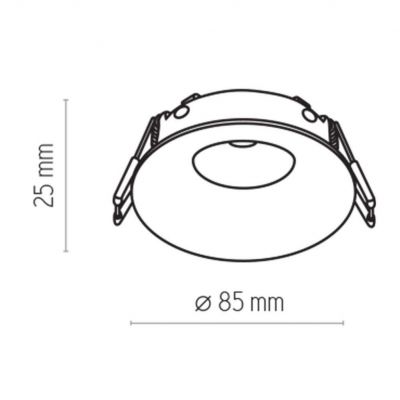 TK-Lighting żarówka EYE IP44 MR16/MAX 50W, 12V,IP 44 (3500)