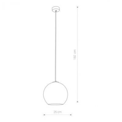 Lampa wisząca POLARIS Nowodvorski (9058)