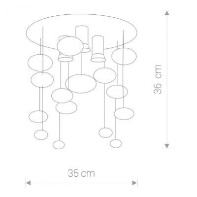 Lampa sufitowa SALVA C Nowodvorski (5424)