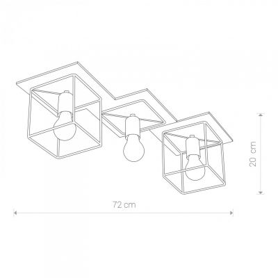 LAMPA SUFITOWA COBA III9043 Nowodvorski Lighting (9043)